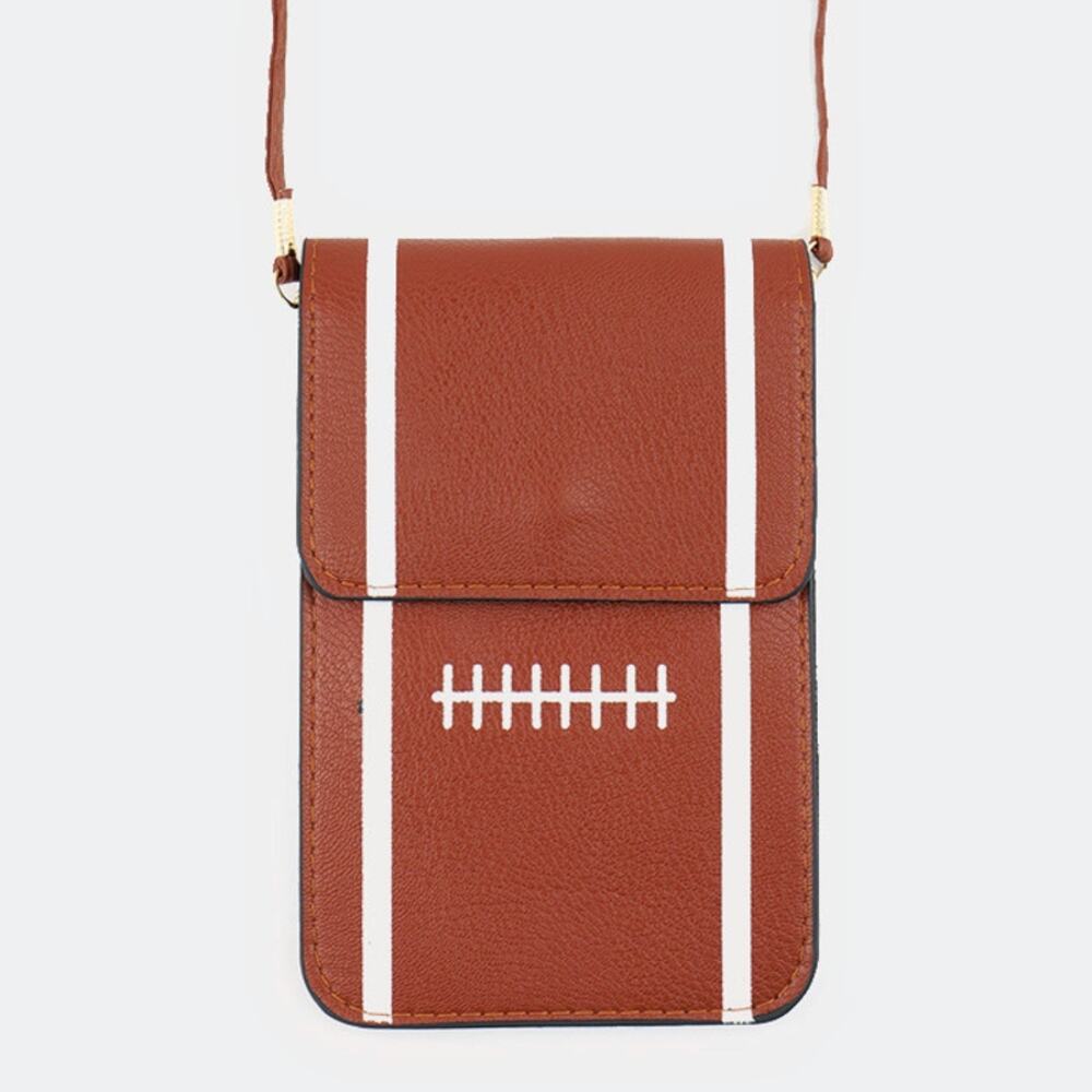Football Themed‎ Touch View Cellphone Crossbody~~NWOT